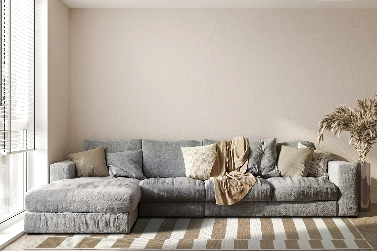 Koberec na interiér a exteriér - Doyle (béžový)