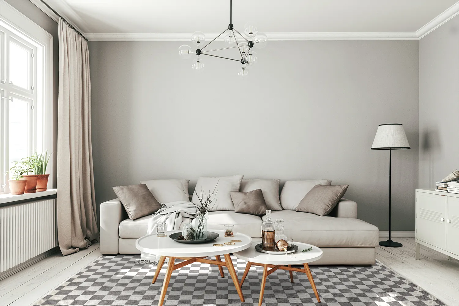 Koberec do interiéru a exteriéru - Lucida (čierny)