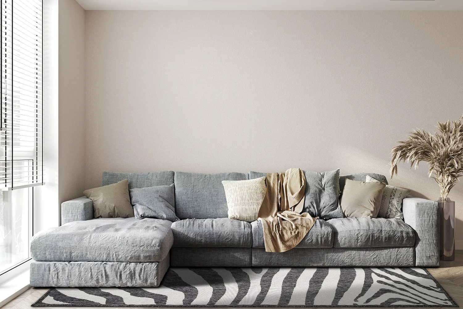 Koberec na vnútorné a vonkajšie použitie - Winona (čierny)