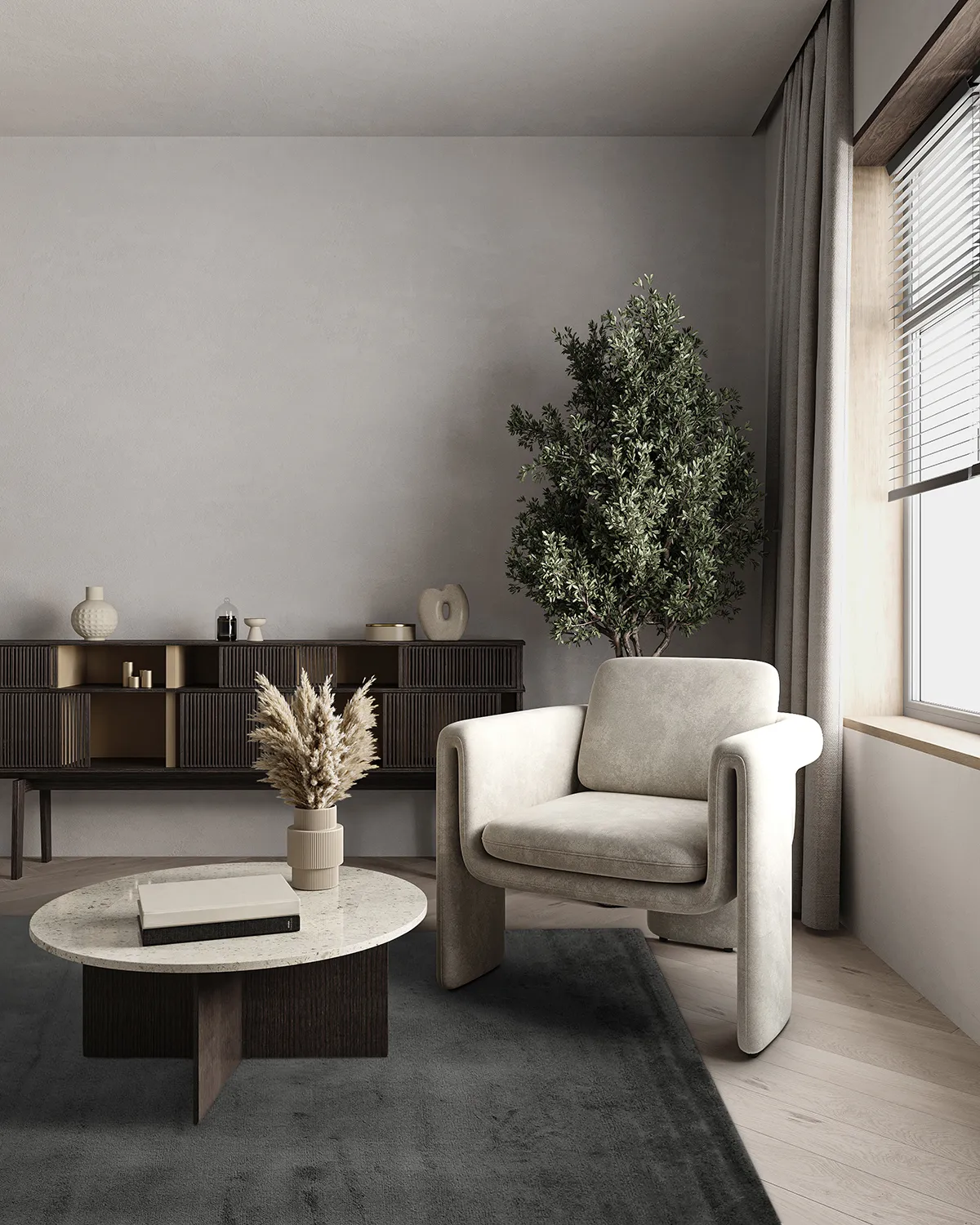 Koberec Wilton - Vevila (tmavošedý)