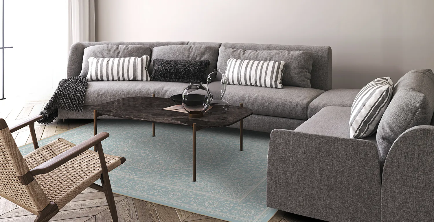 Koberec Wilton - Vivian (modrý)