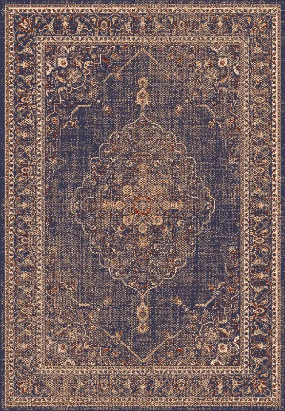 Koberec Wilton - Pacini (tmavo modrá)