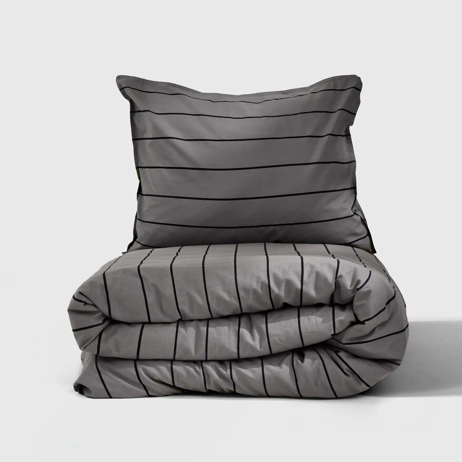 Súprava na prikrývku - Isadora (tmavo šedá)