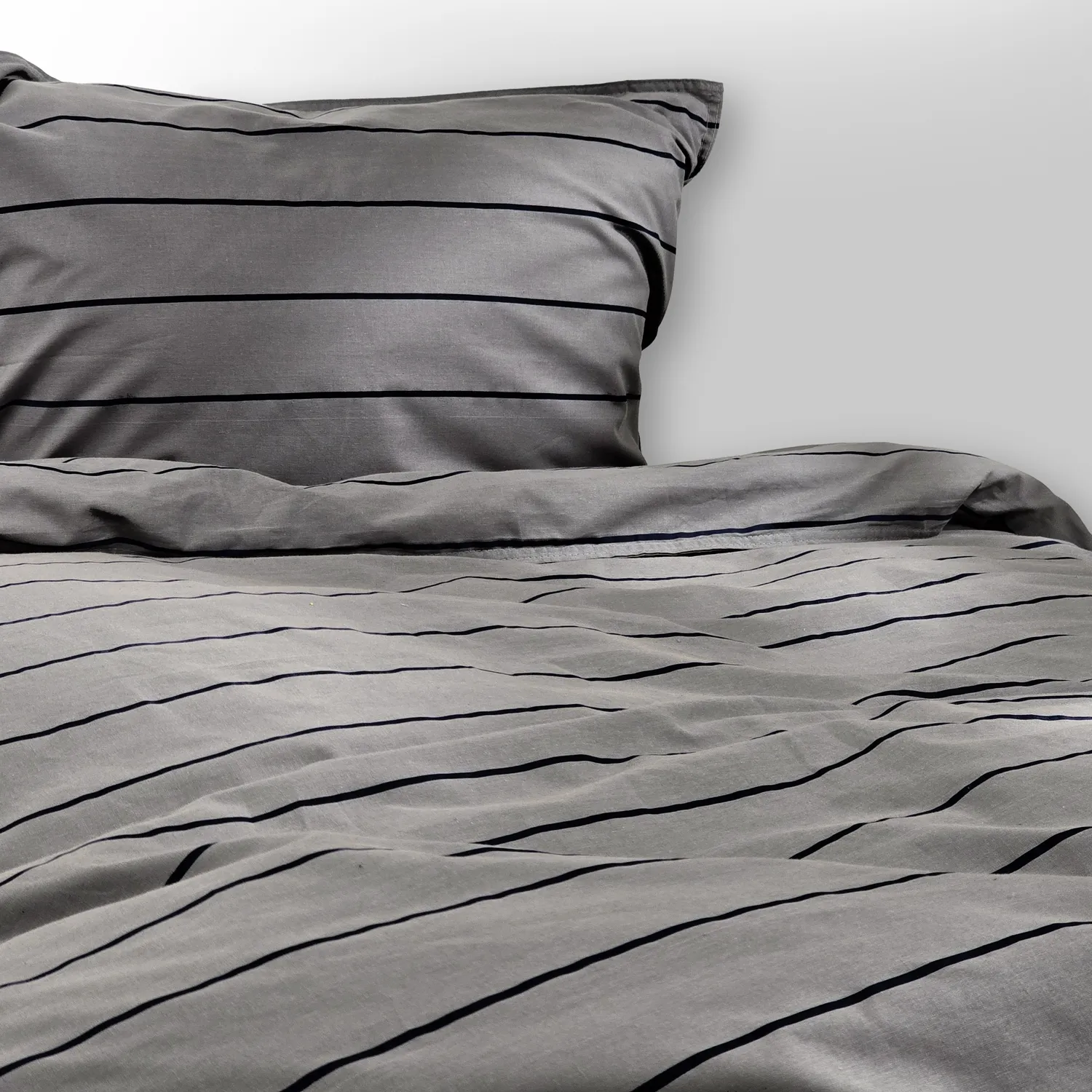 Súprava na prikrývku - Isadora (tmavo šedá)