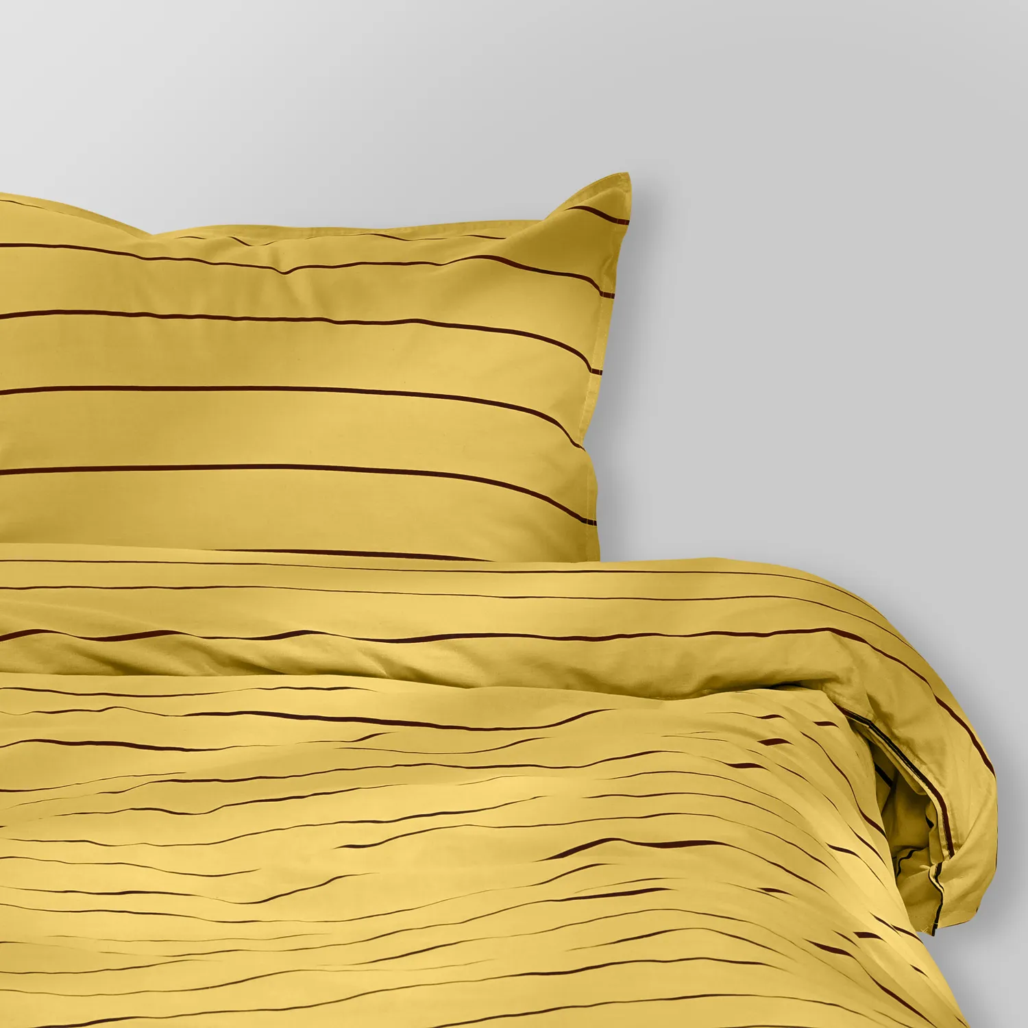 Súprava na prikrývku - Isadora (horčicová)