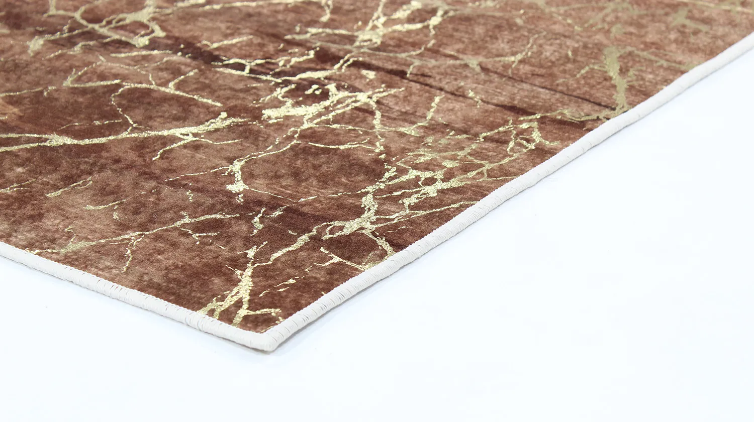 Koberec Wilton - Alden (hnedá/zlatá)