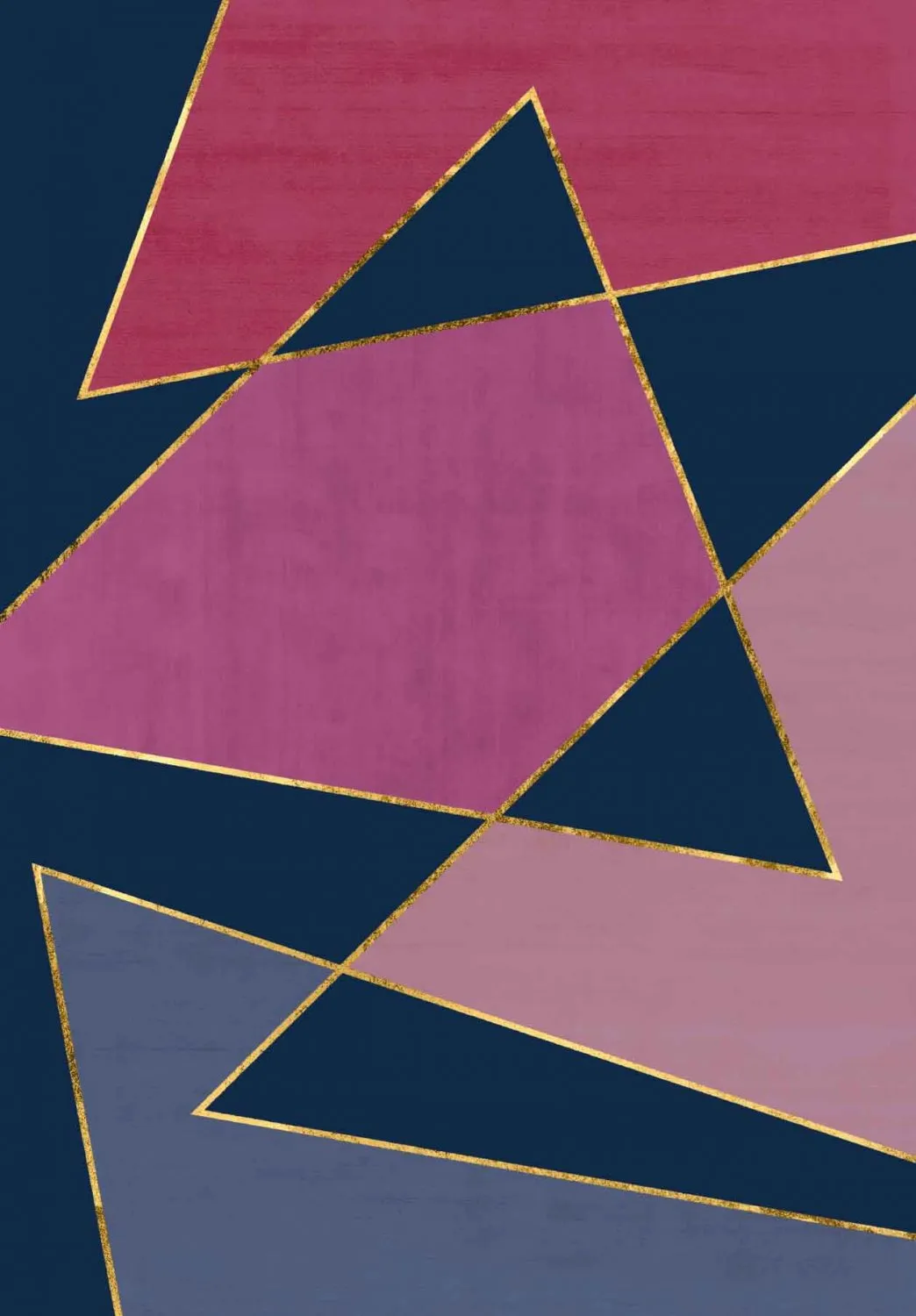 Koberec Wilton - Jade (tmavě modrá/růžová)