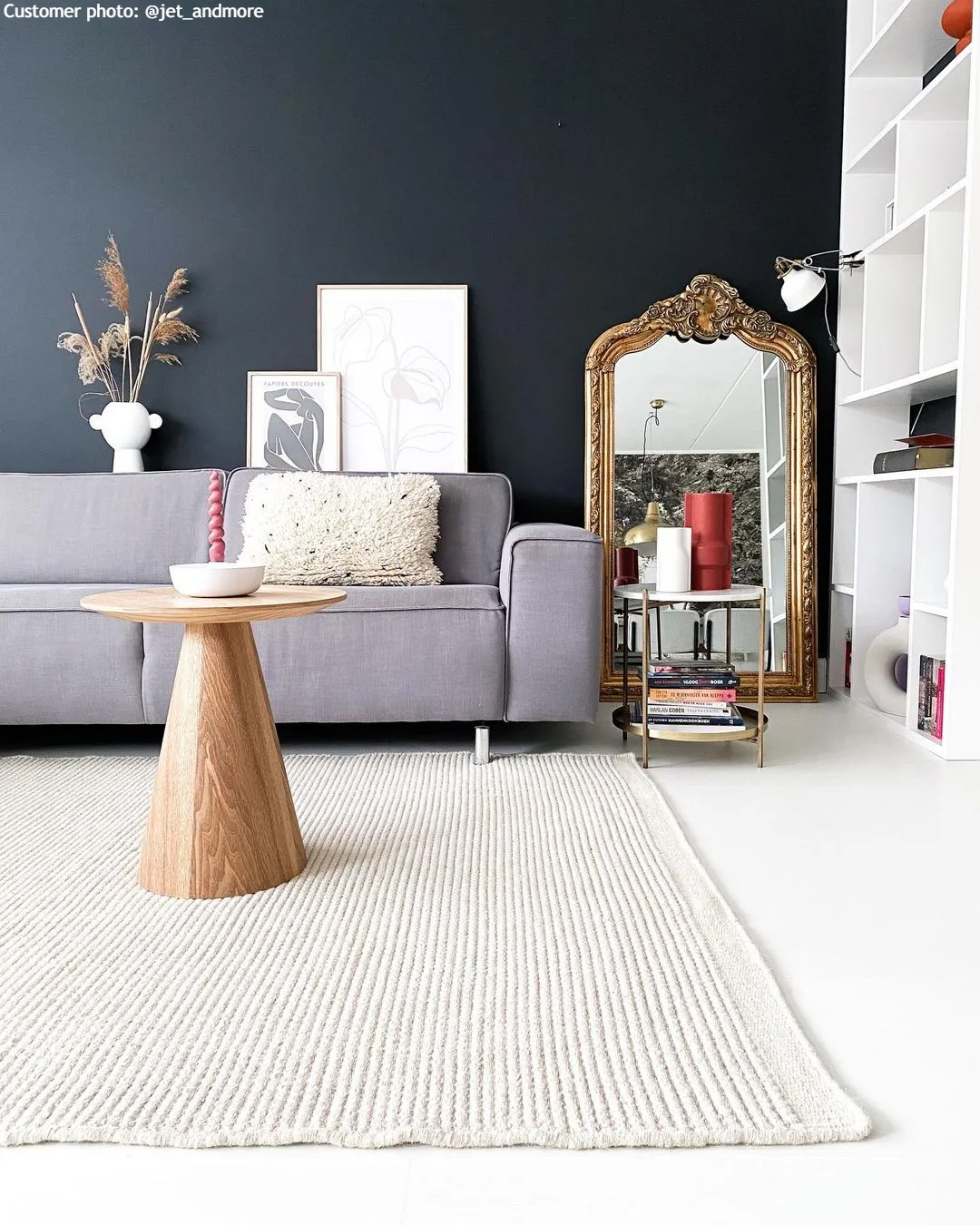 Vlnený koberec - Coastal (biely)