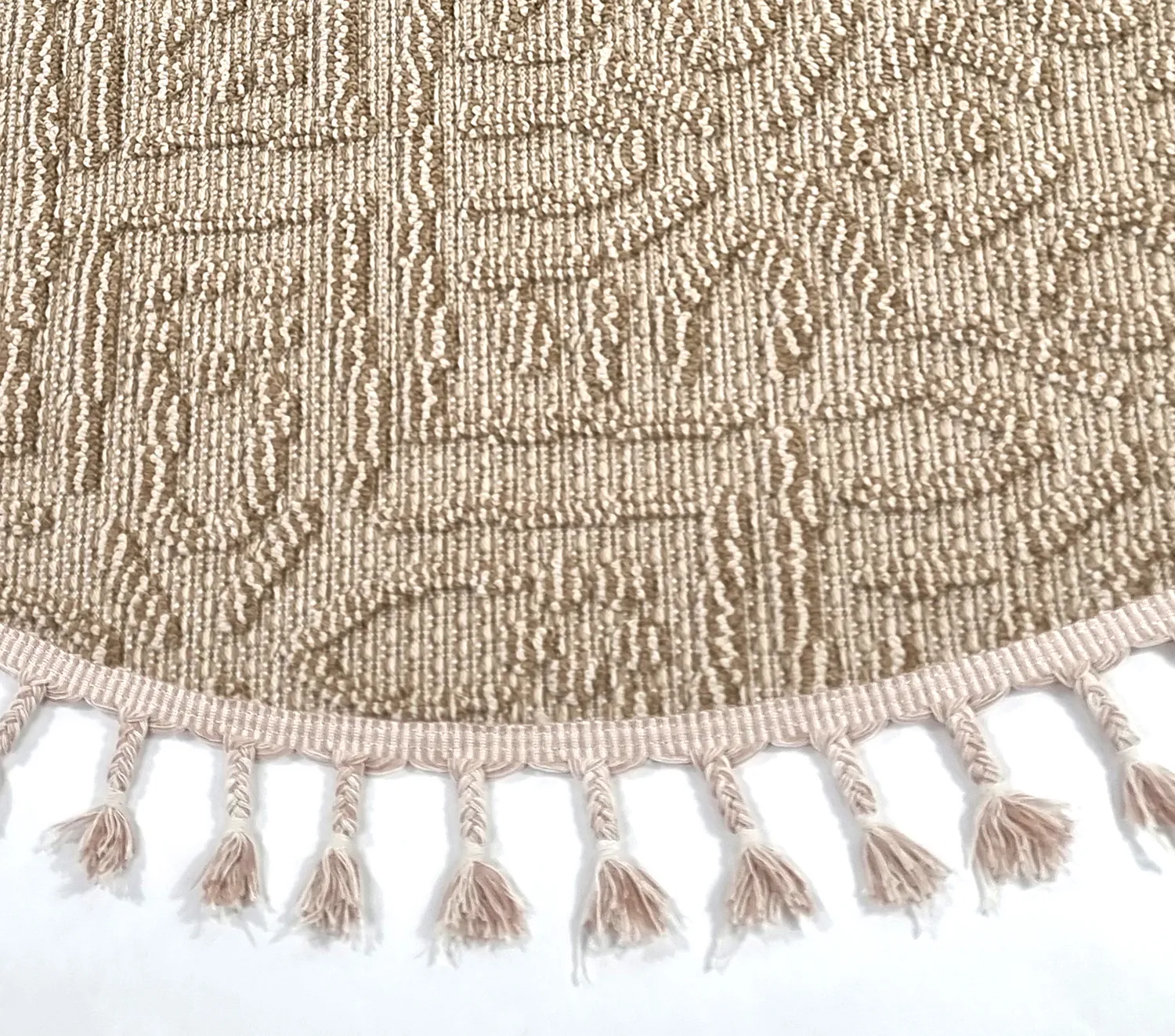 Kruhový koberec - Indoor/Outdoor Dorotea (béžový)