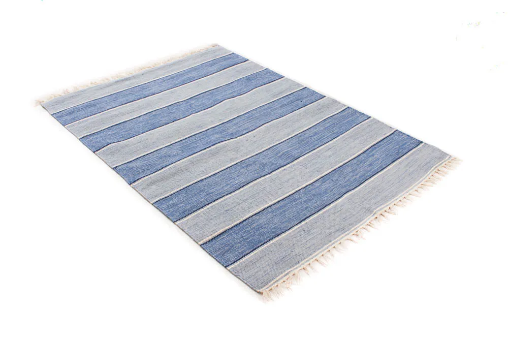 Koberec z kusov - Julia (modrý)