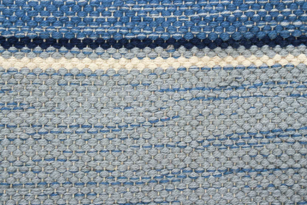 Koberec z kusov - Julia (modrý)