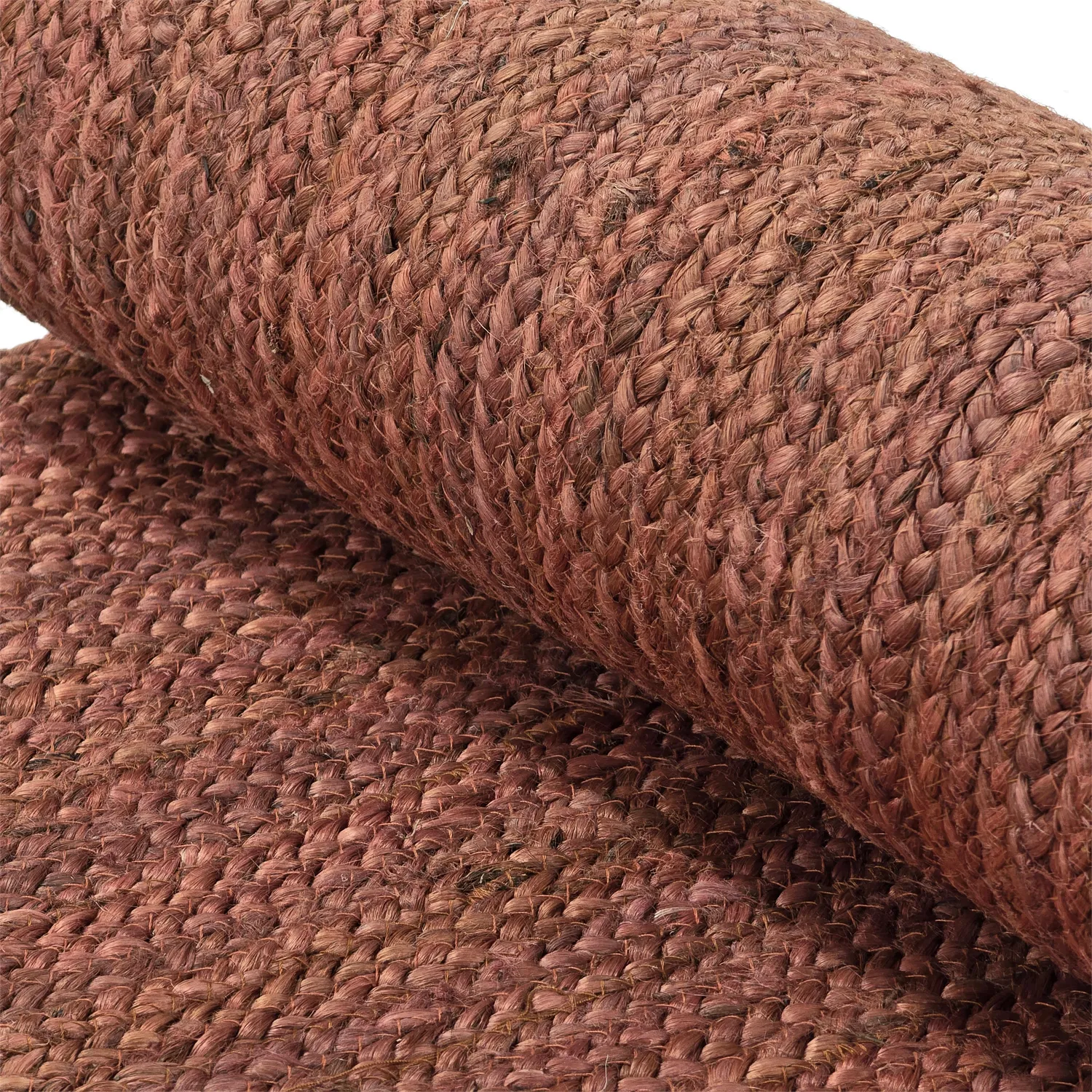 Jutový koberec - Amasia (gaštanový)