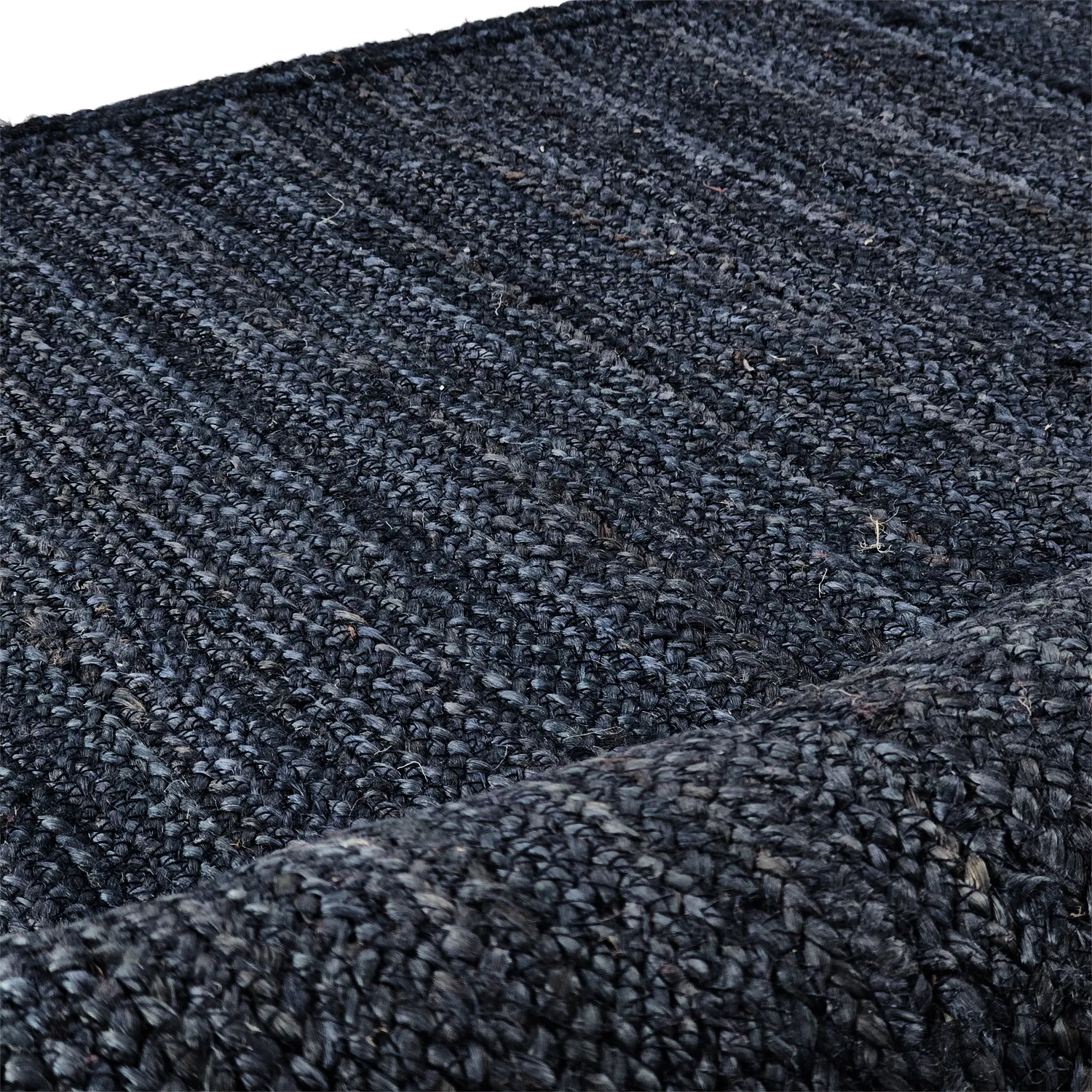 Jutový koberec - Amasia (tmavomodrá)