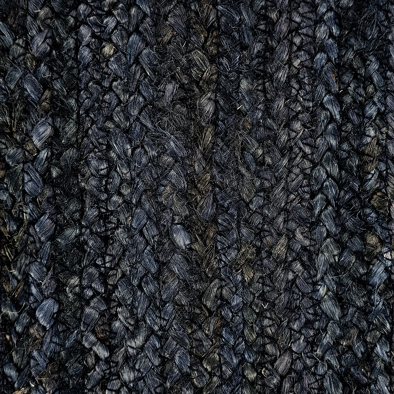 Jutový koberec - Amasia (tmavomodrá)