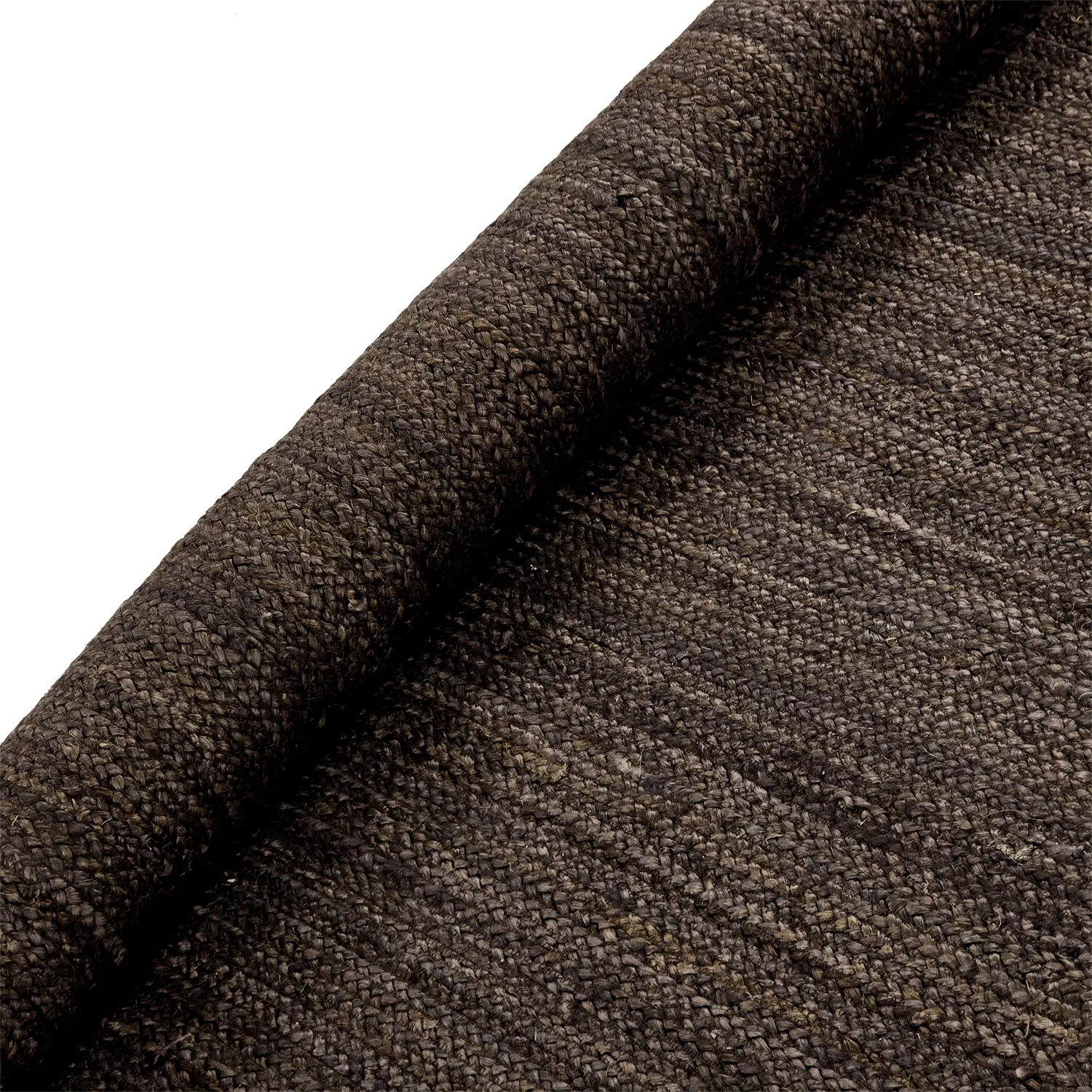 Jutový koberec - Amasia (tmavošedá)