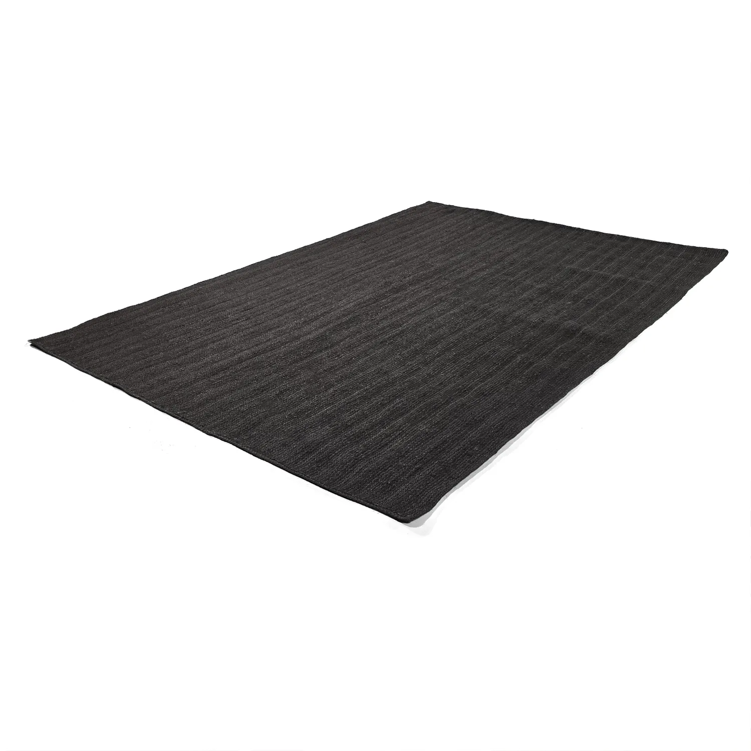 Jutový koberec - Amasia (čierny)