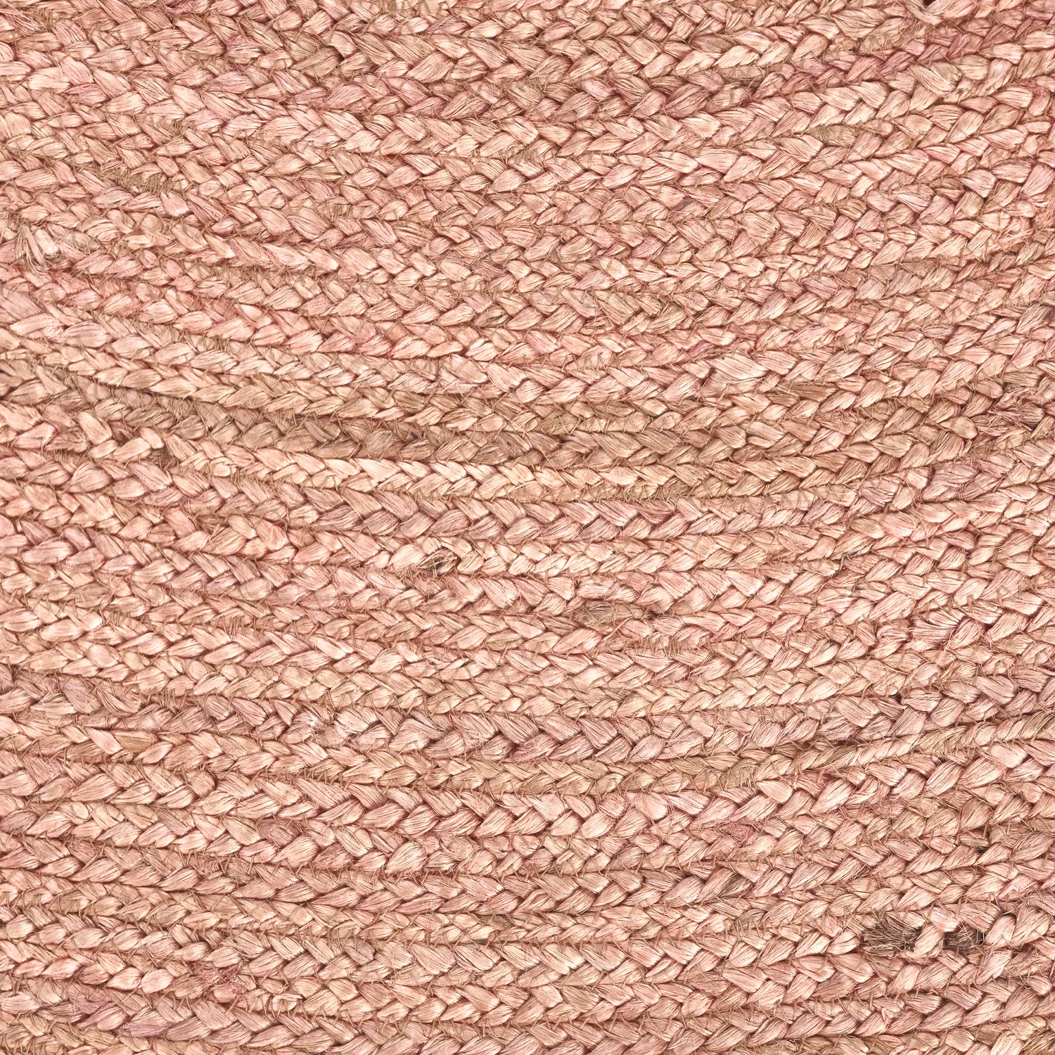 Kruhový jutový koberec - Amasia (béžový)