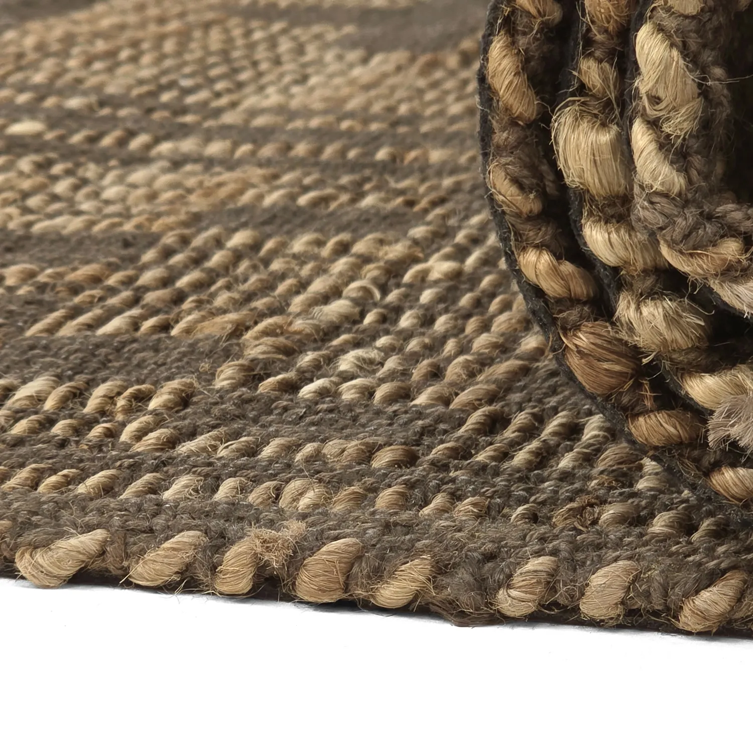 Jutový koberec - Daria (hnedý)