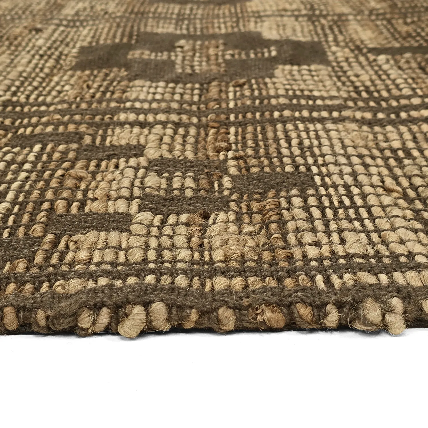 Jutový koberec - Daria (hnedý)