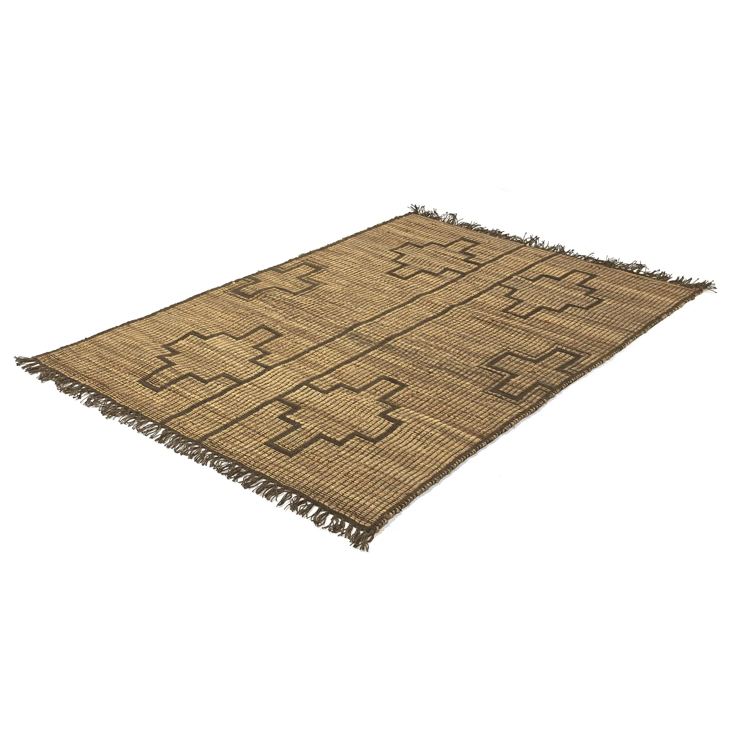 Jutový koberec - Kavita (hnedý)