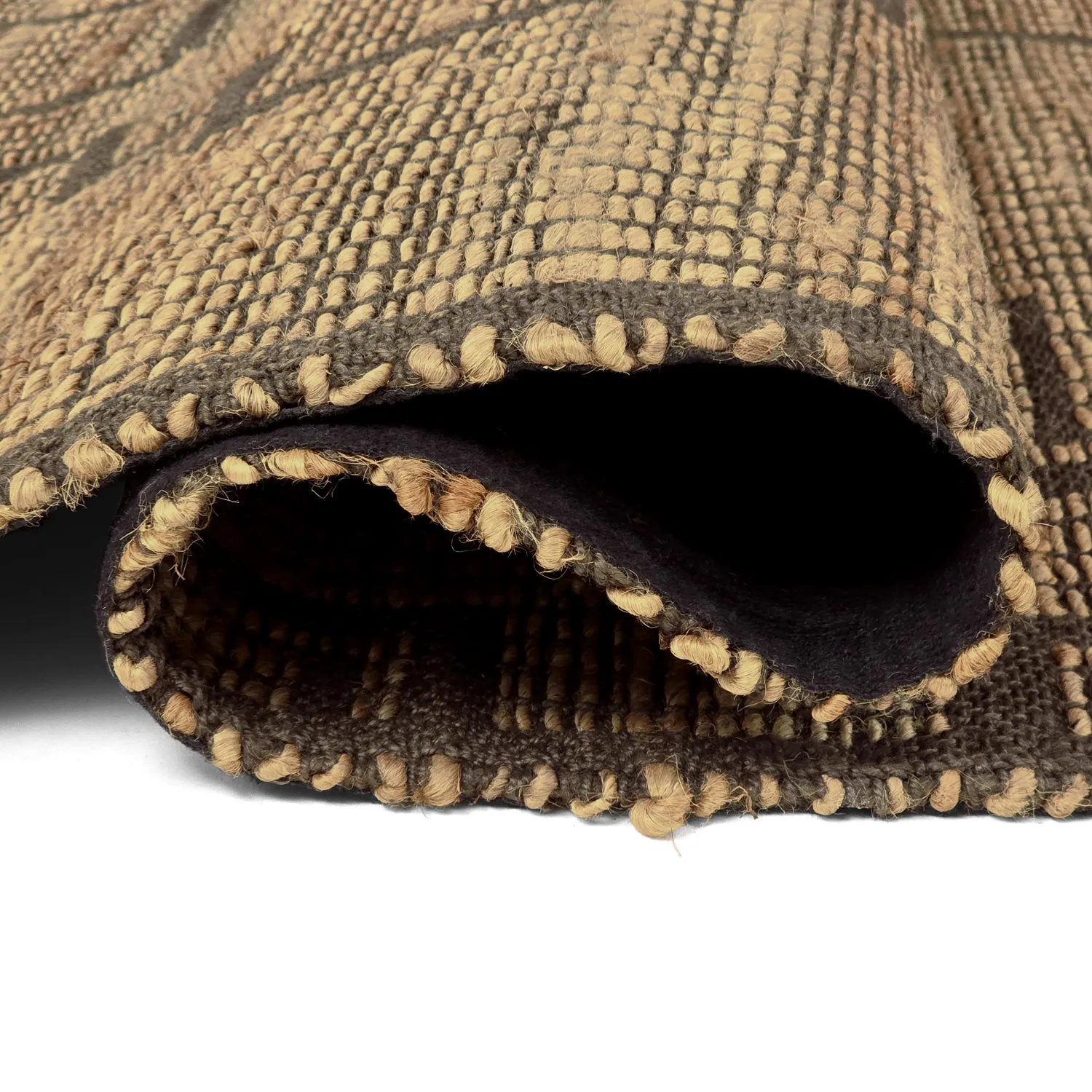 Jutový koberec - Kavita (hnedý)