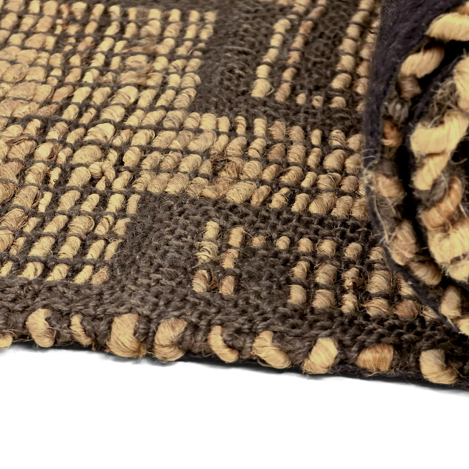 Jutový koberec - Kavita (hnedý)