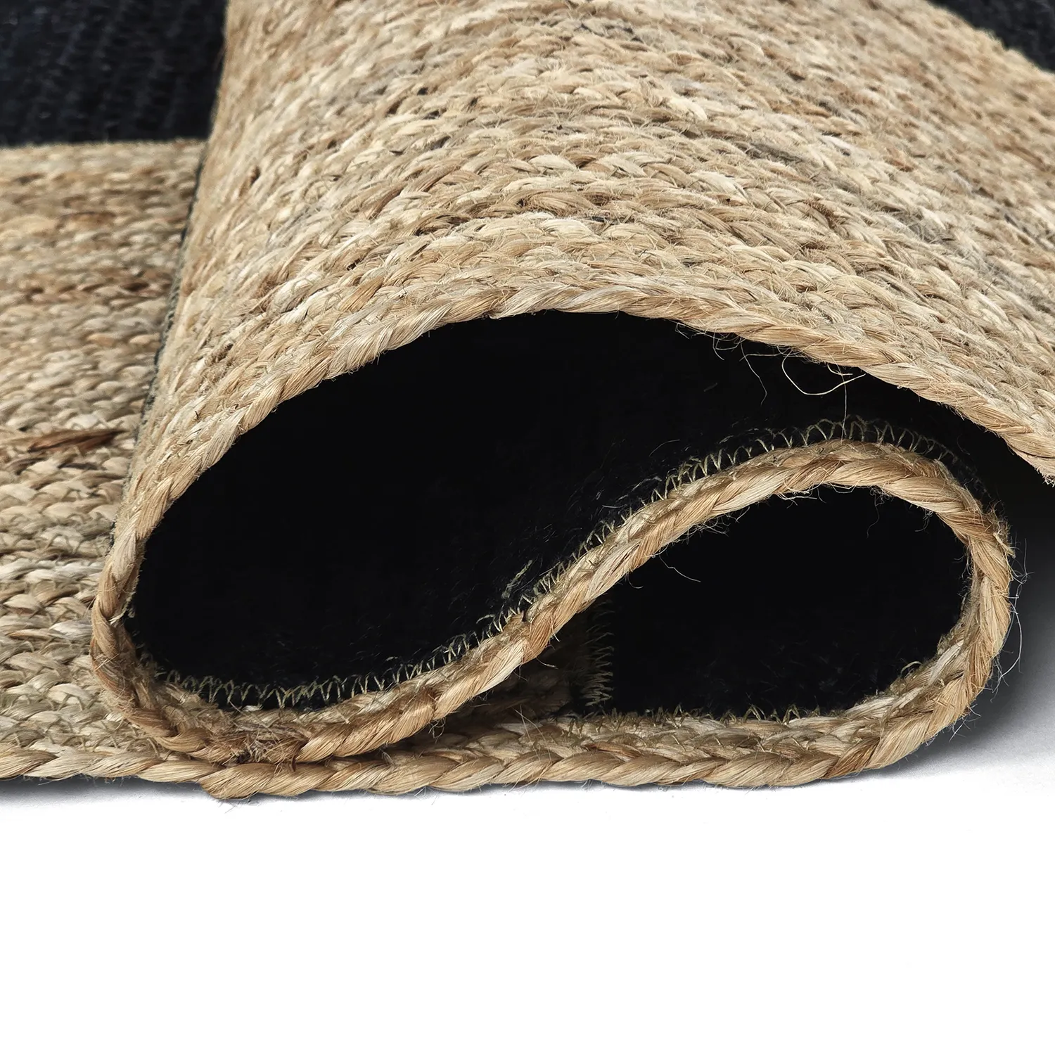 Jutematta - Khulna (natur/svart)