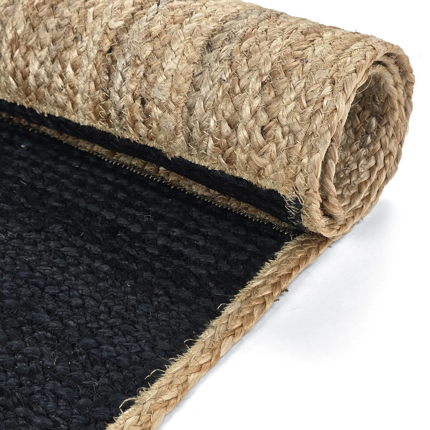 Jutematta - Khulna (natur/svart)