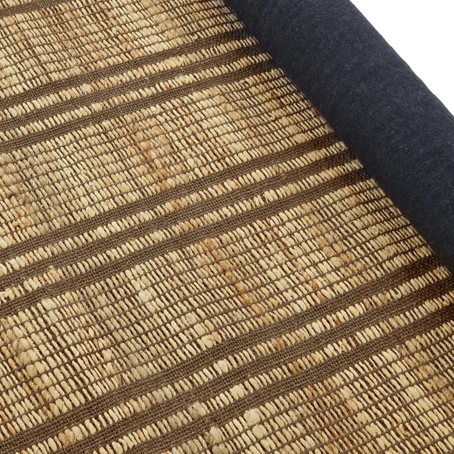 Jutový koberec - Sanah (hnedý)