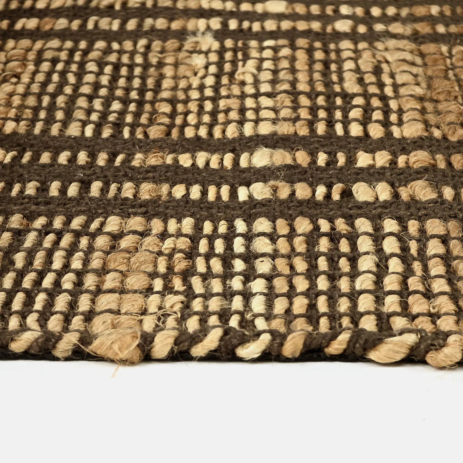 Jutový koberec - Sanah (hnedý)