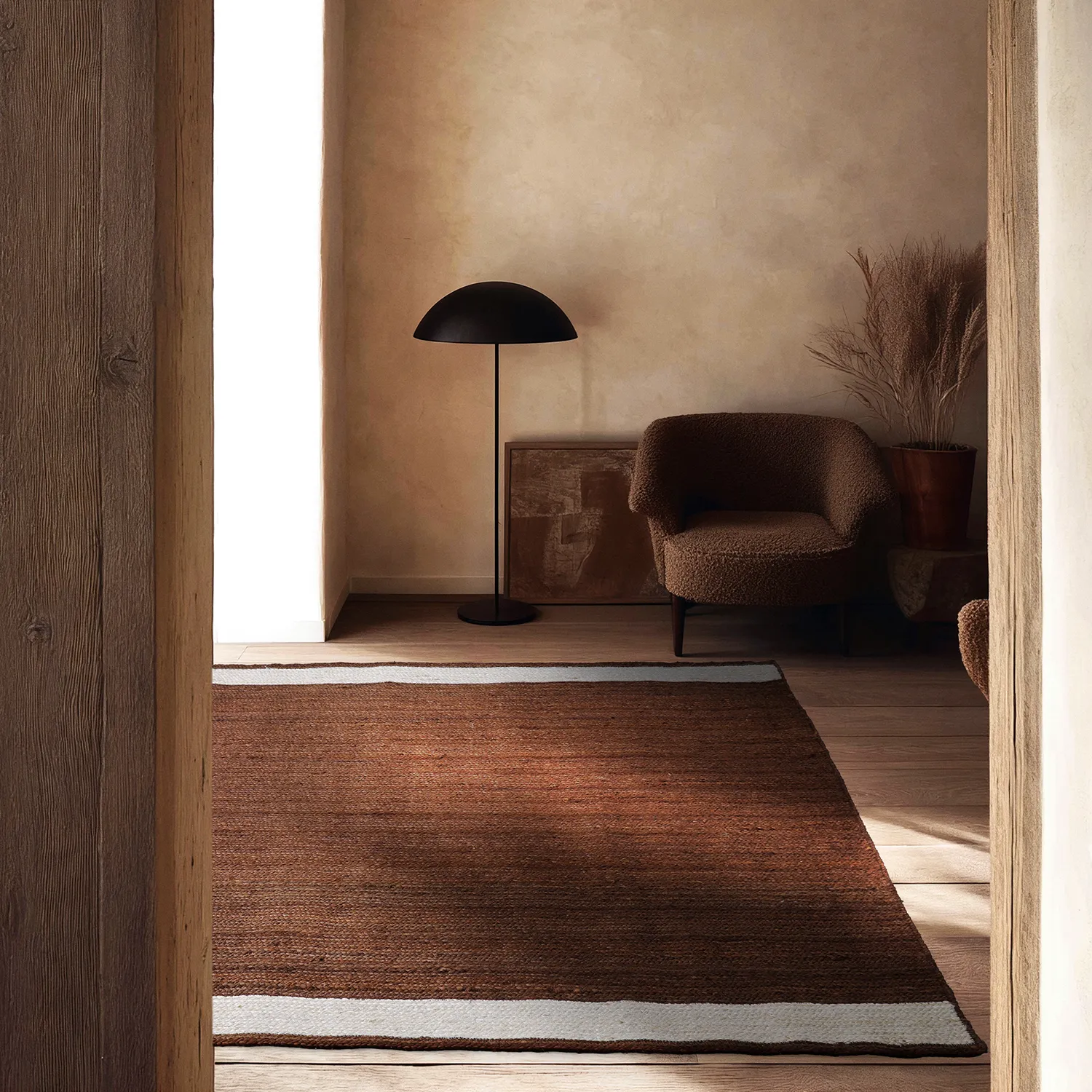 Jutematta - Senaki (brun/vit)