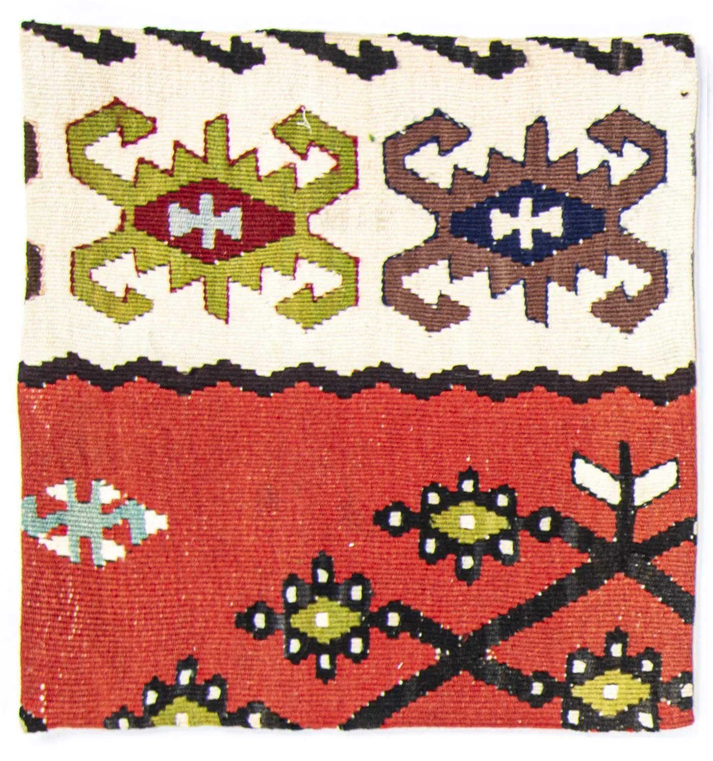 Kelim-kudde (Kuddfodral) 40 x 40 cm