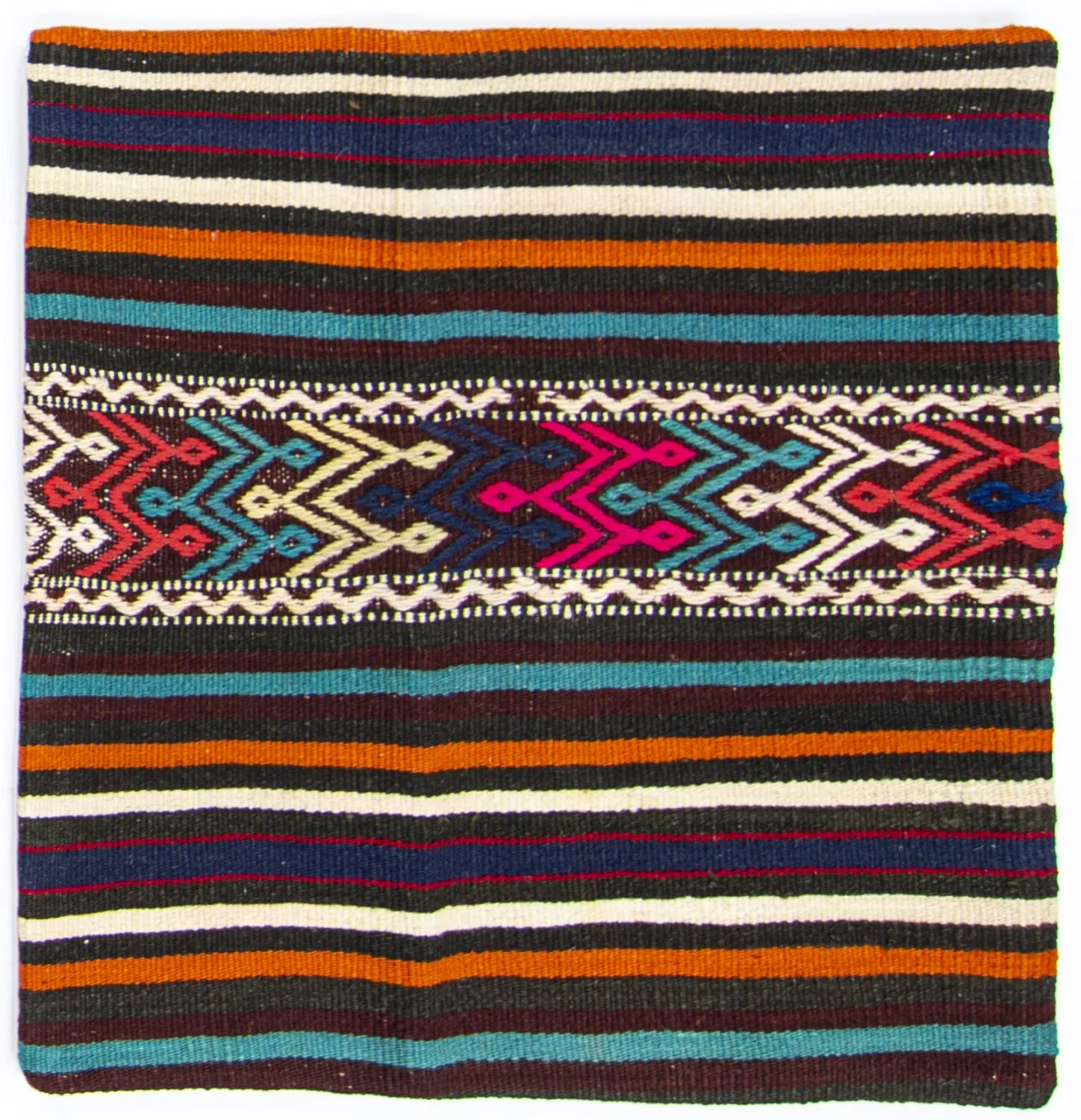 Kelim-kudde (Kuddfodral) 50 x 50 cm