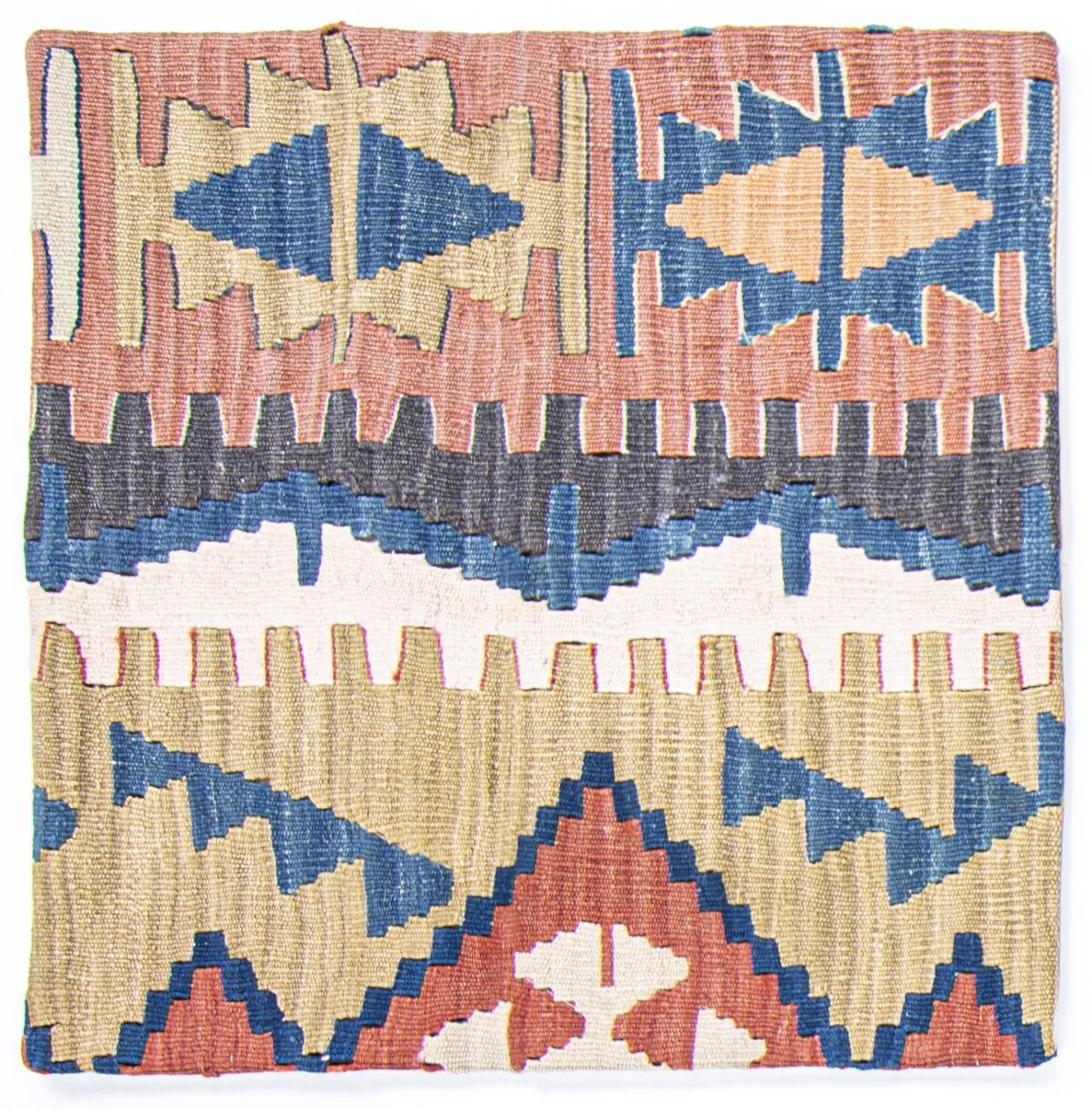Kelim-kudde (Kuddfodral) 50 x 50 cm