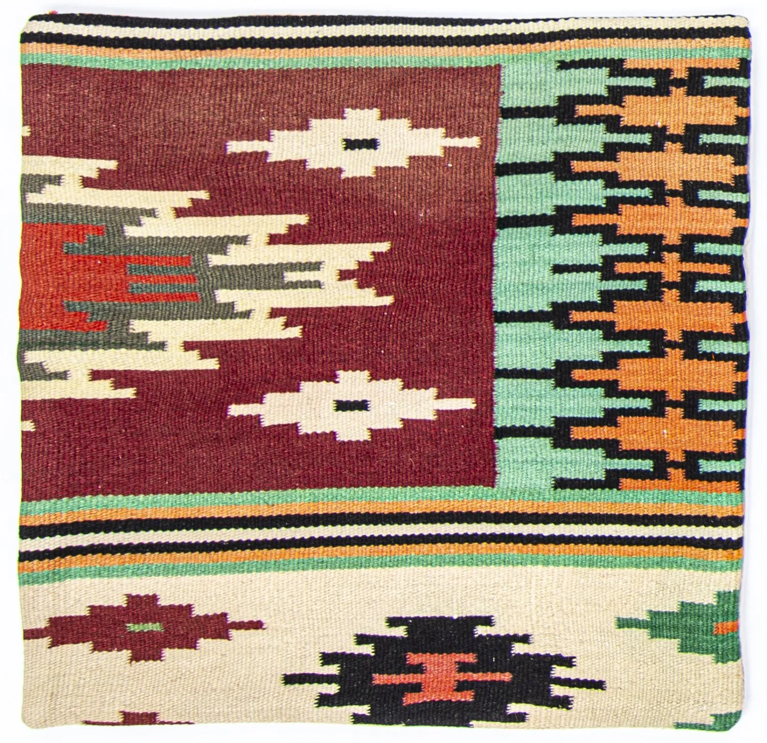 Kelim-kudde (Kuddfodral) 50 x 50 cm