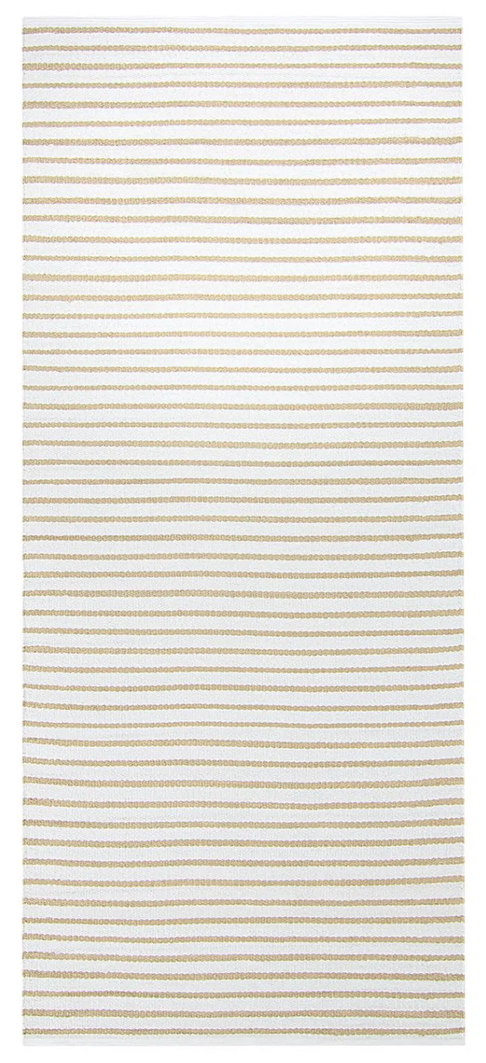 Plastové koberce - Kensington (béžová/biela)