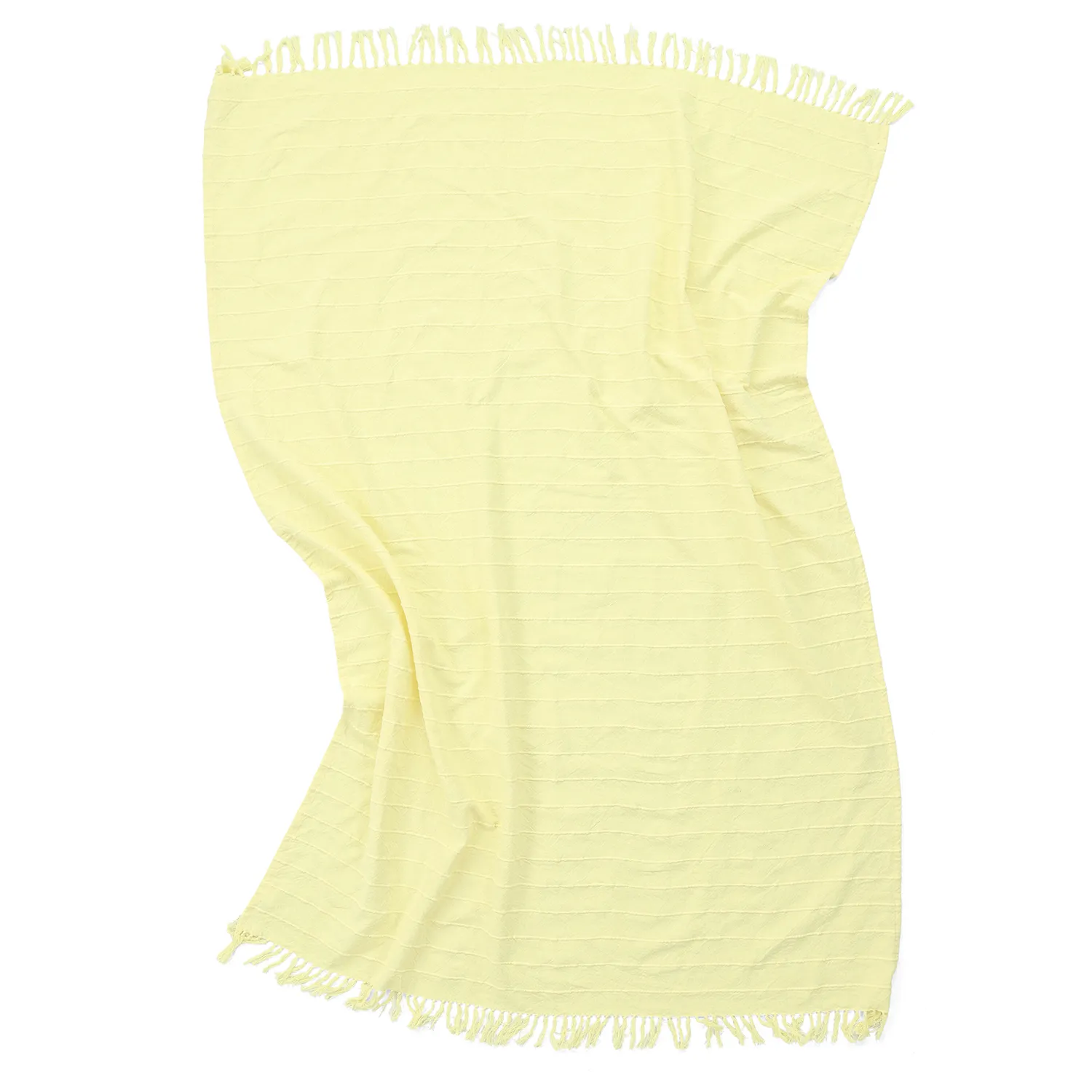 Filtar - Nalani cotton throw (ljusgul)