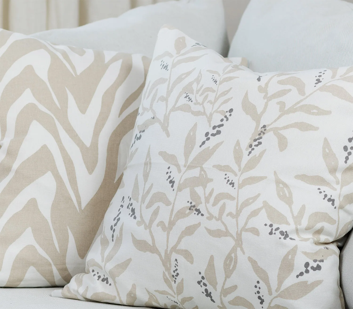 Obal na vankúš 2-pack - Laura (béžový)