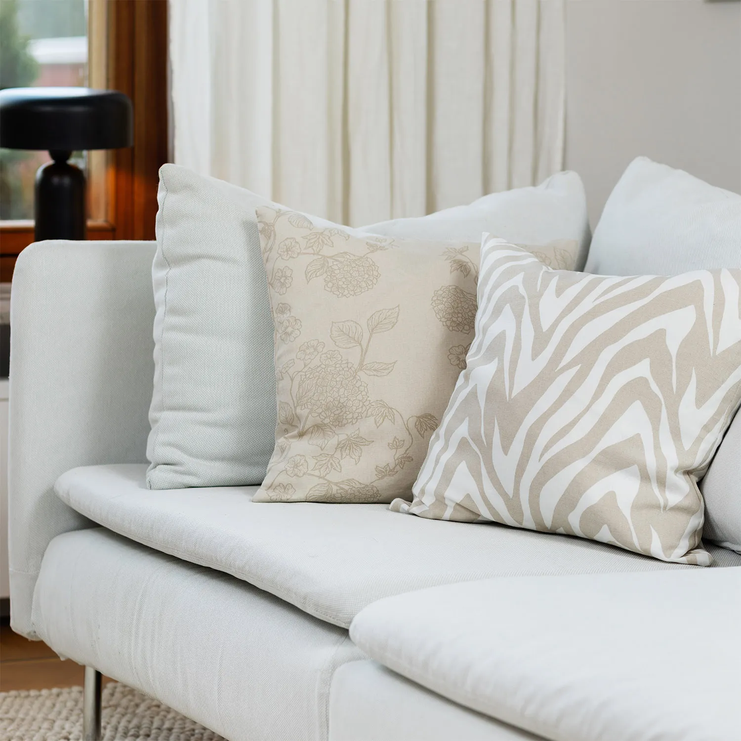 Obal na vankúš 2-pack - Minna (béžová)