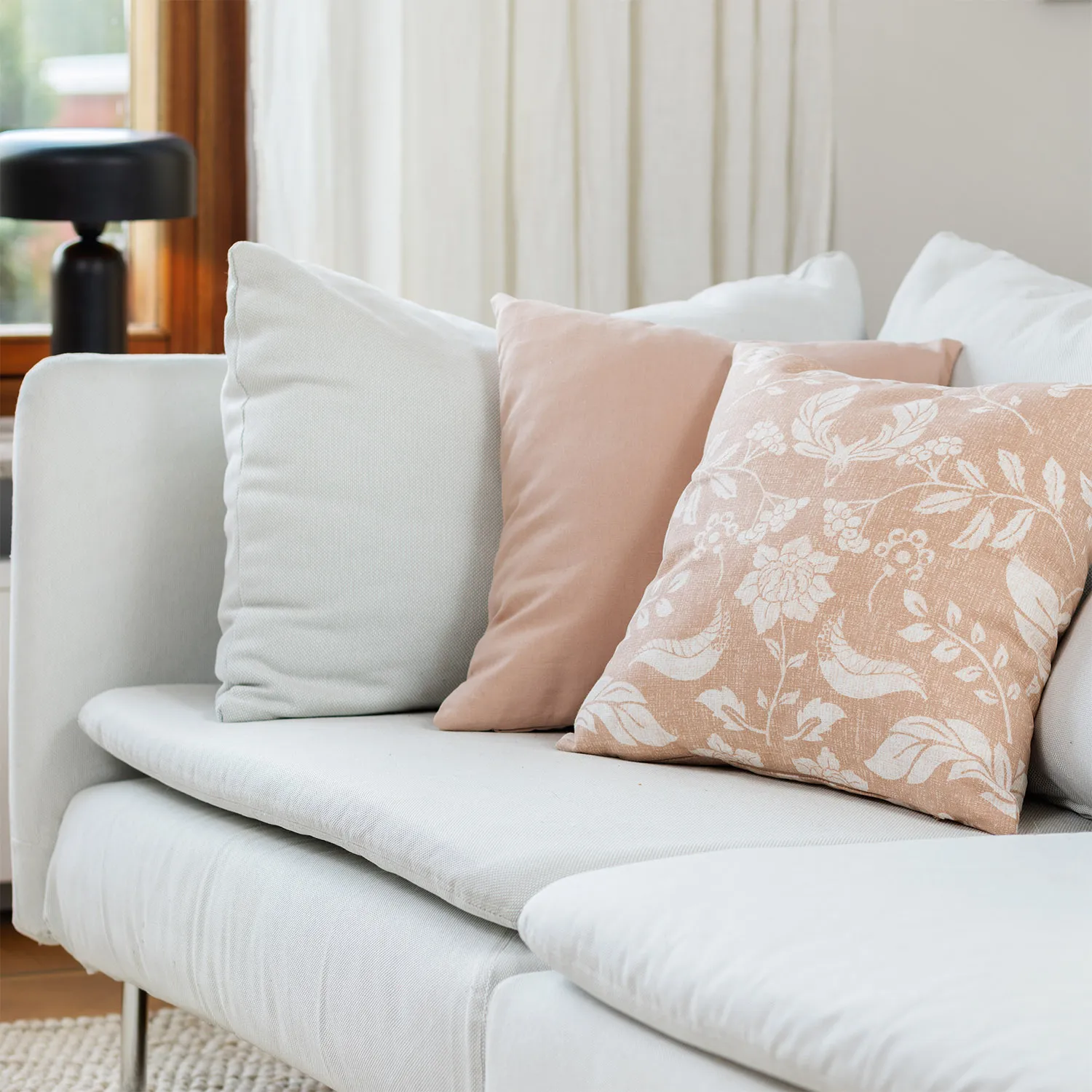 Obal na vankúš 2-pack - Onni (ružová)