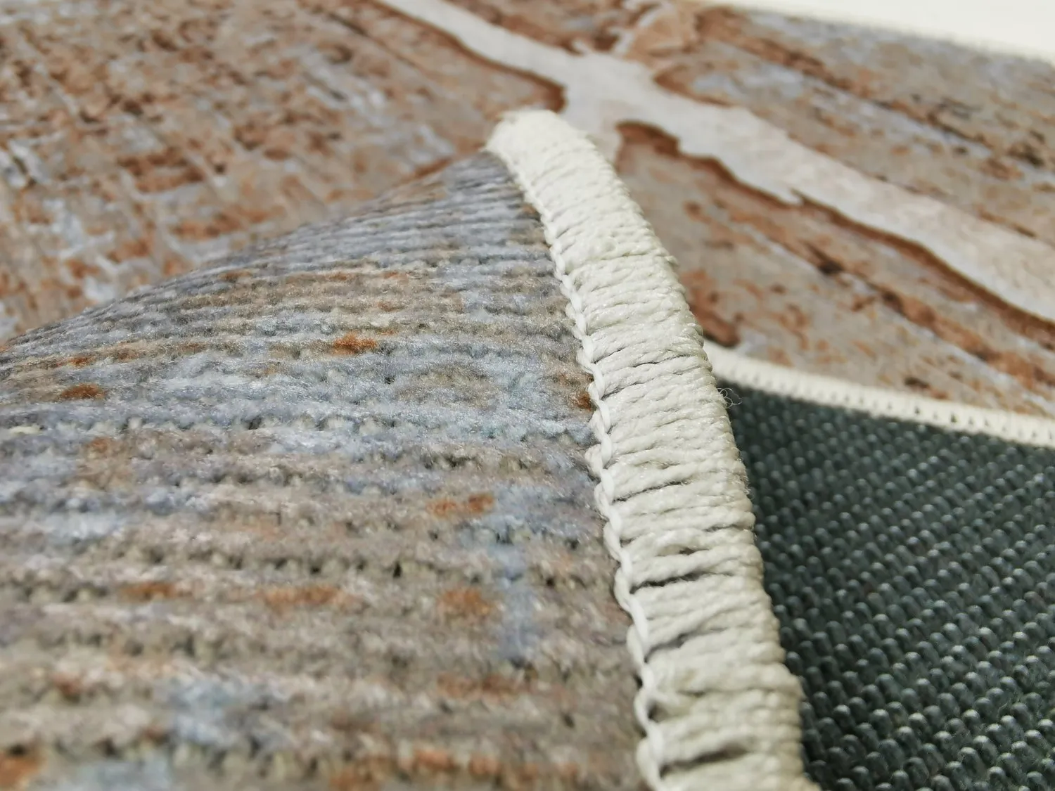 Kruhový koberec - Lagos (béžový)