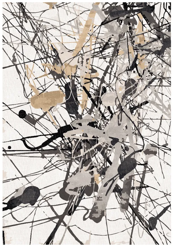 Koberec Wilton - Lawrance (šedá/biela)