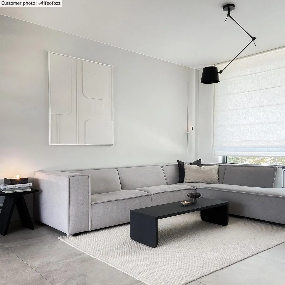 Vlnený koberec - Coastal (biely)