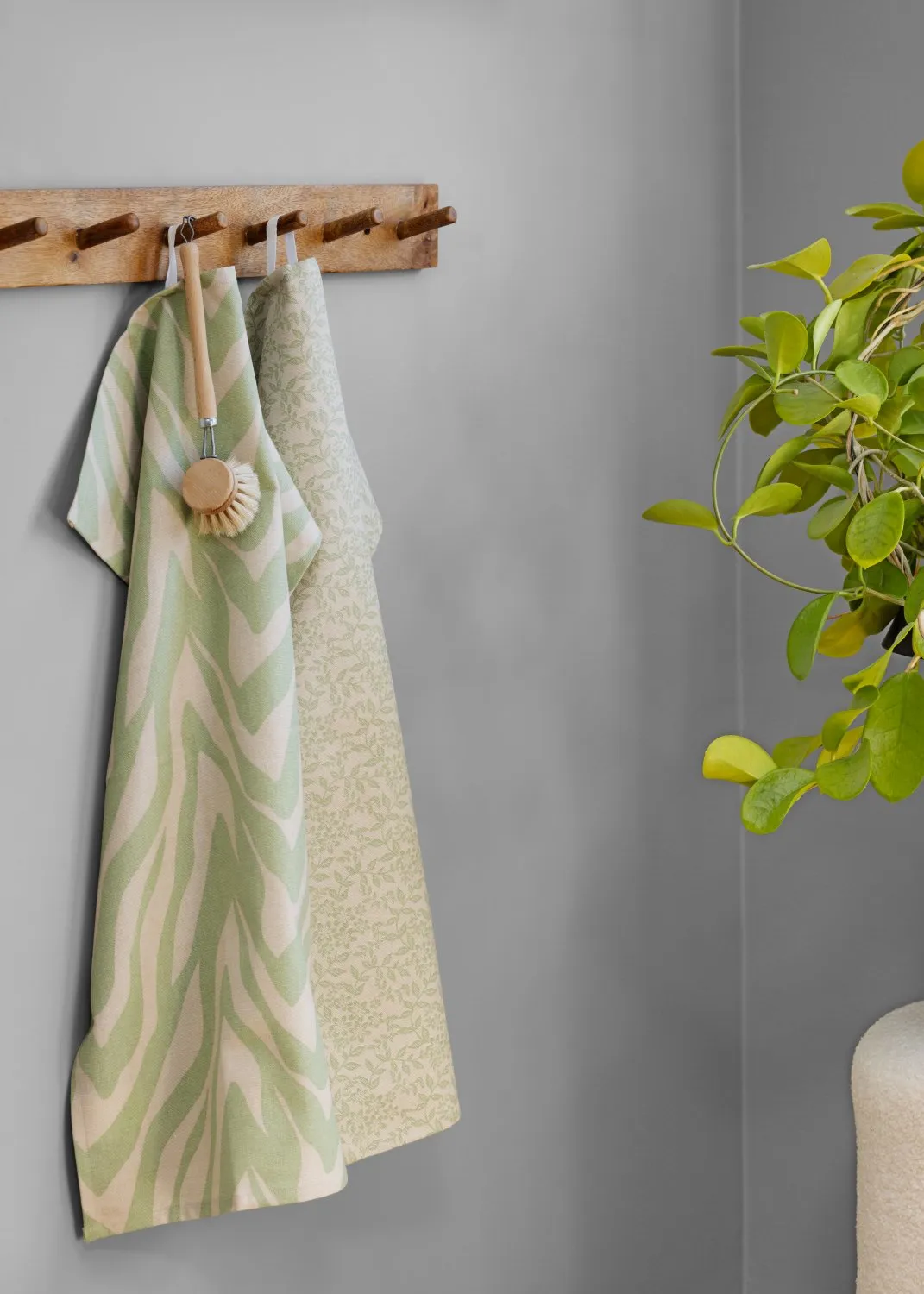 Utierka do kuchyne 2 kusy - Lilja (zelená)