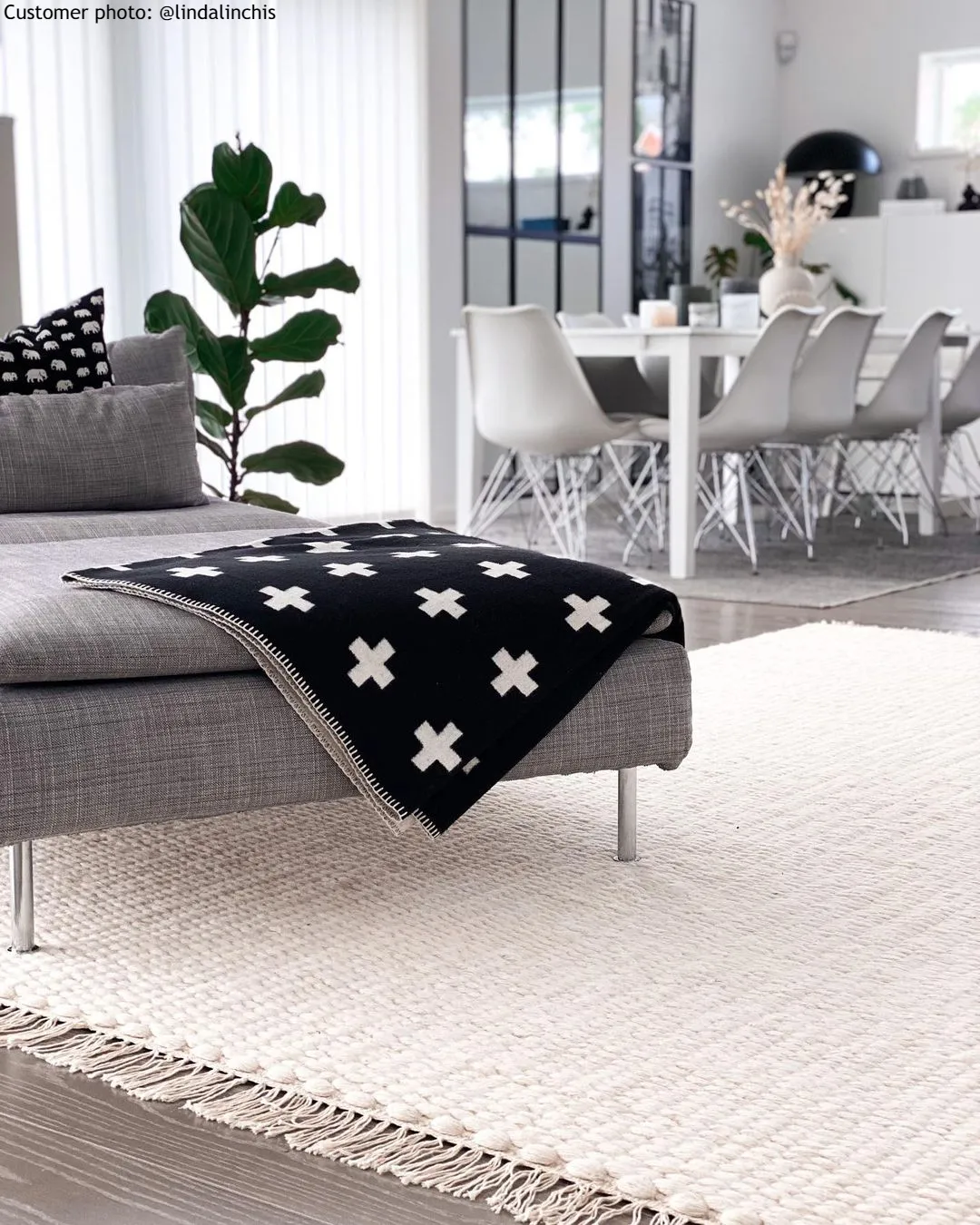 Vlnený koberec - Cartmel (offwhite)