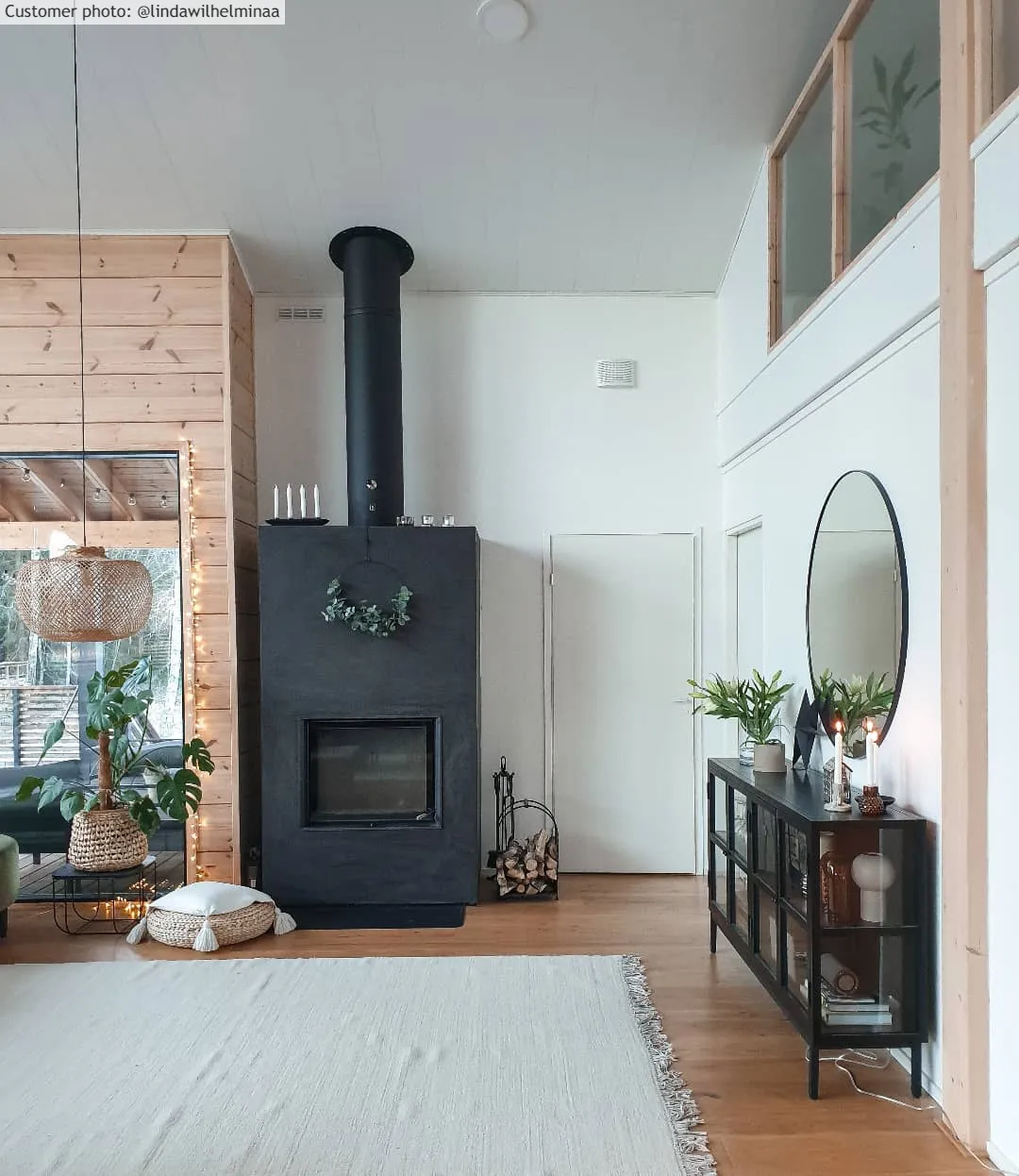 Koberec z kusov - Silje (biela)