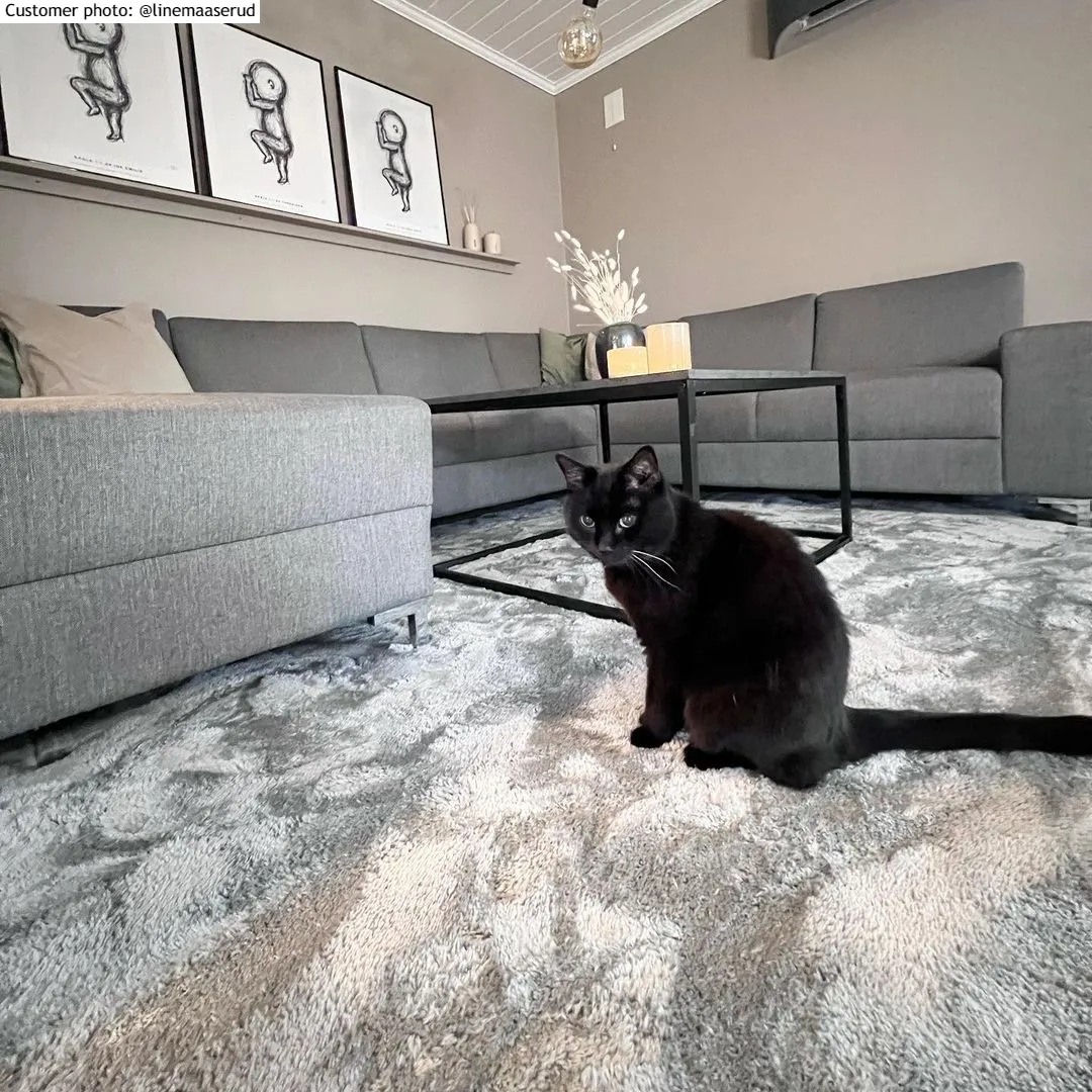 Koberce s dlhým vlasom - Aranga Super Soft Fur (šedá)