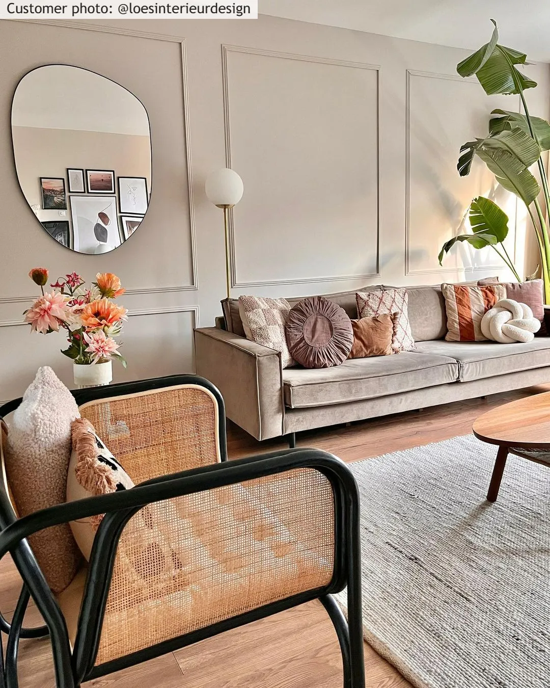 Vlnený koberec - Nový (béžový)