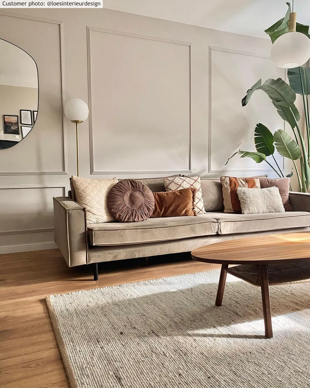 Vlnený koberec - Nový (béžový)