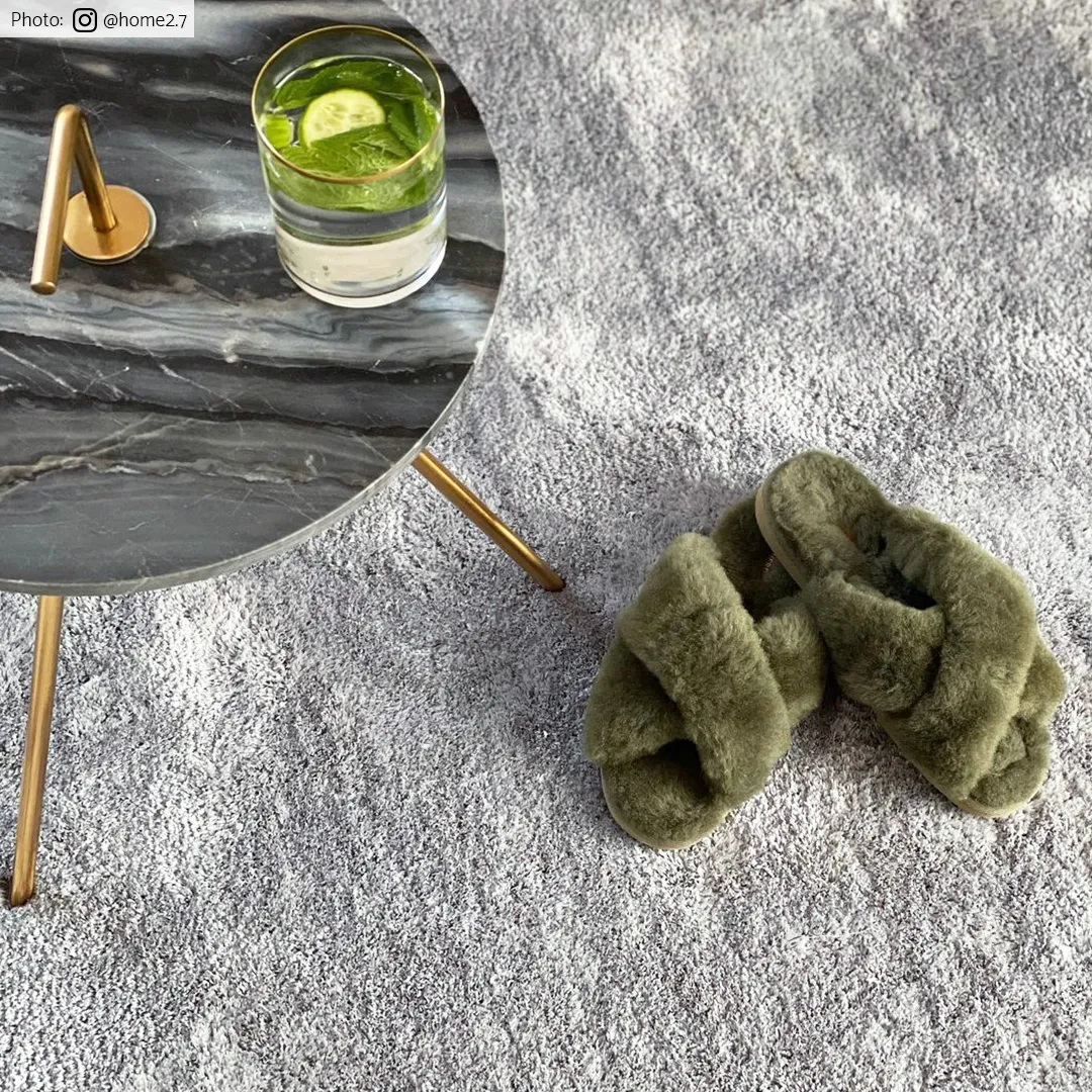 Koberce s vlasom - Lucknow (šedý)